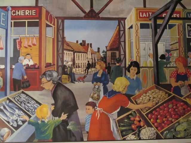 no. 7, Le Marche, illustrators G. Bonmarti & G. Michel, OGE-HACHETTE