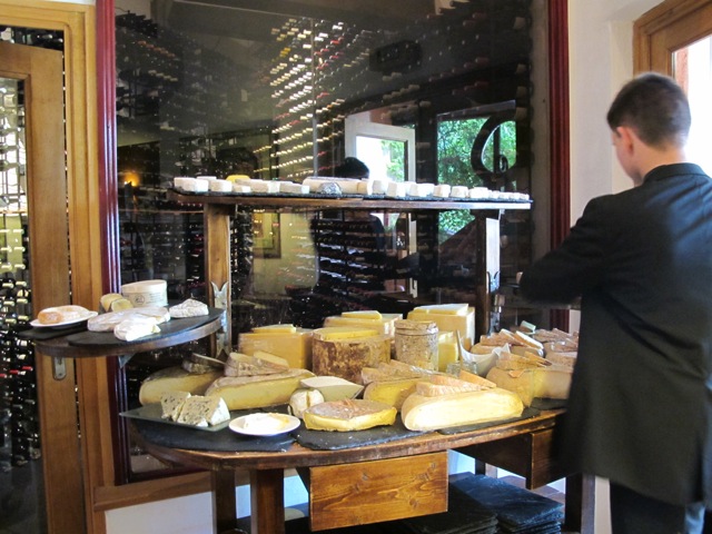 the cheese trolley