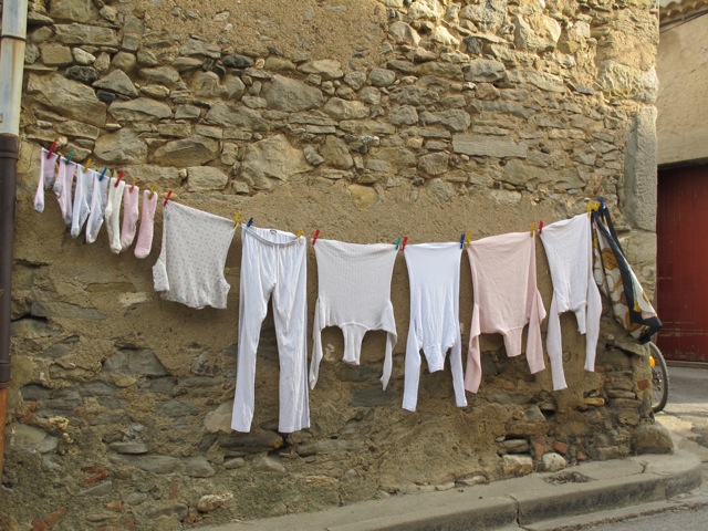 hanging out to dry