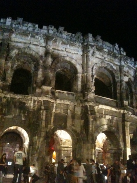 the spectacular les arenes de Nimes