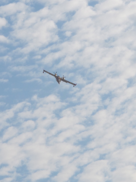 flying over La Liviniere