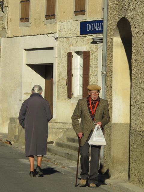 morning shopping in the village