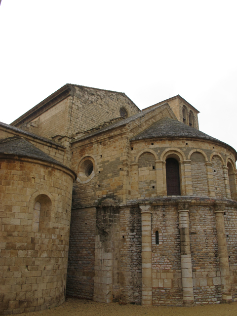 the abbey in Caunes