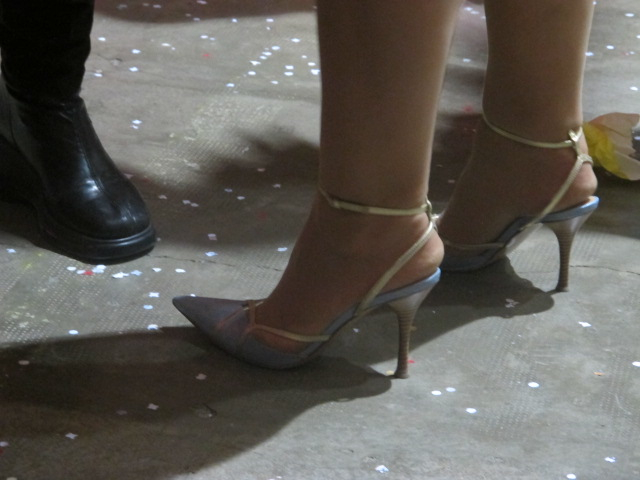 check out those heels!