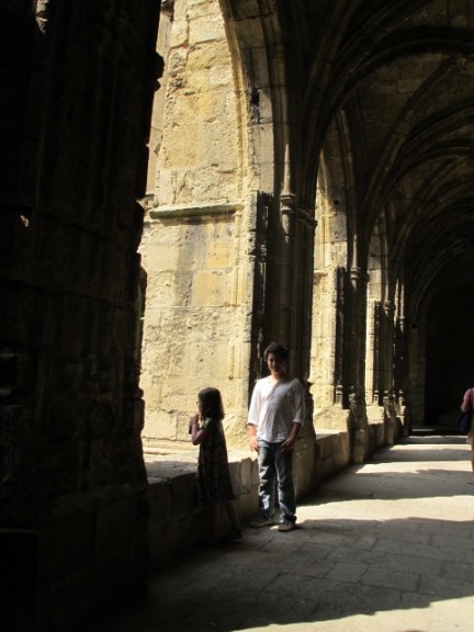in the cloitre in Narbonne