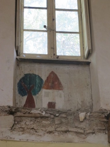 a house inside a building