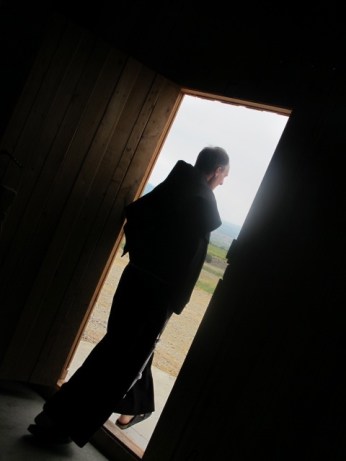 Frere Francois departing