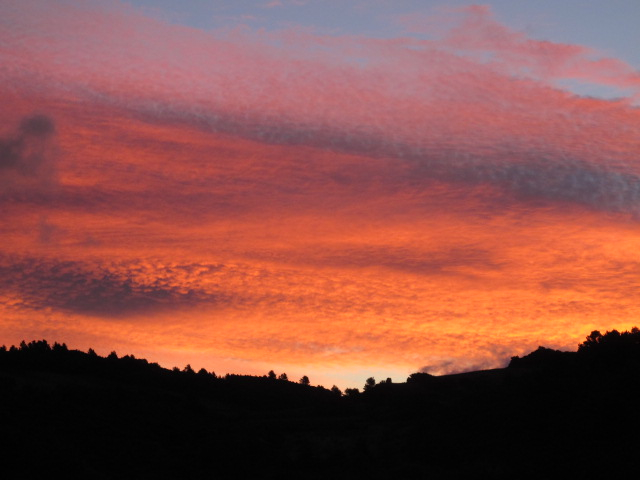 sunrise in the hamlet