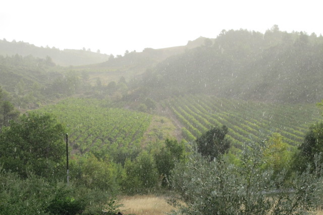 morning rain in Calamiac